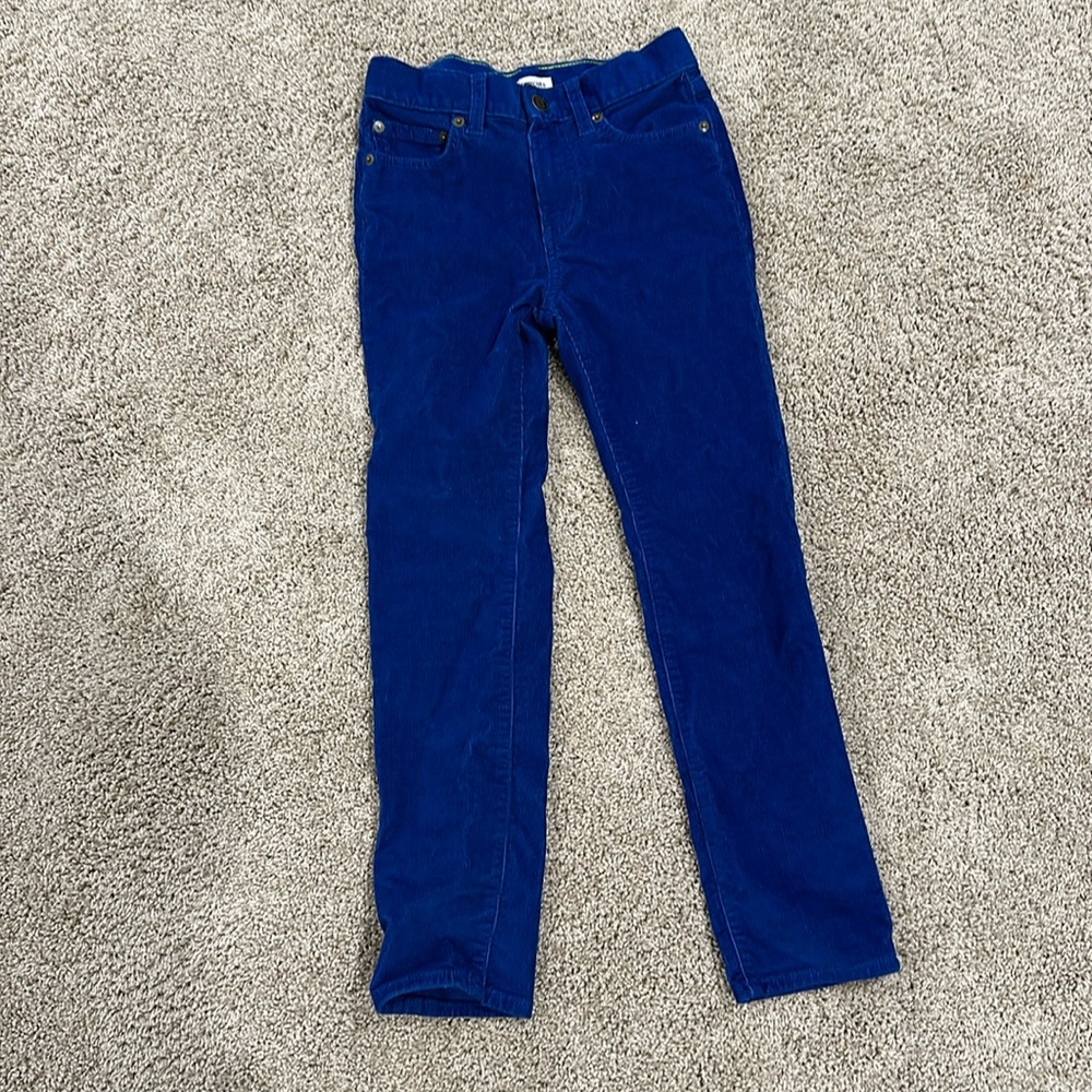 EUC Crewcuts royal blue corduroy pants